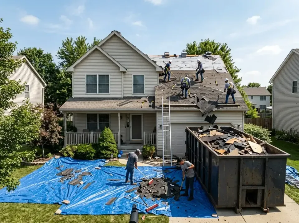roof-replacement-debris-remova-004 — frequently asked questions, Cheapest Dumpster Rentals in Manteca, CA
